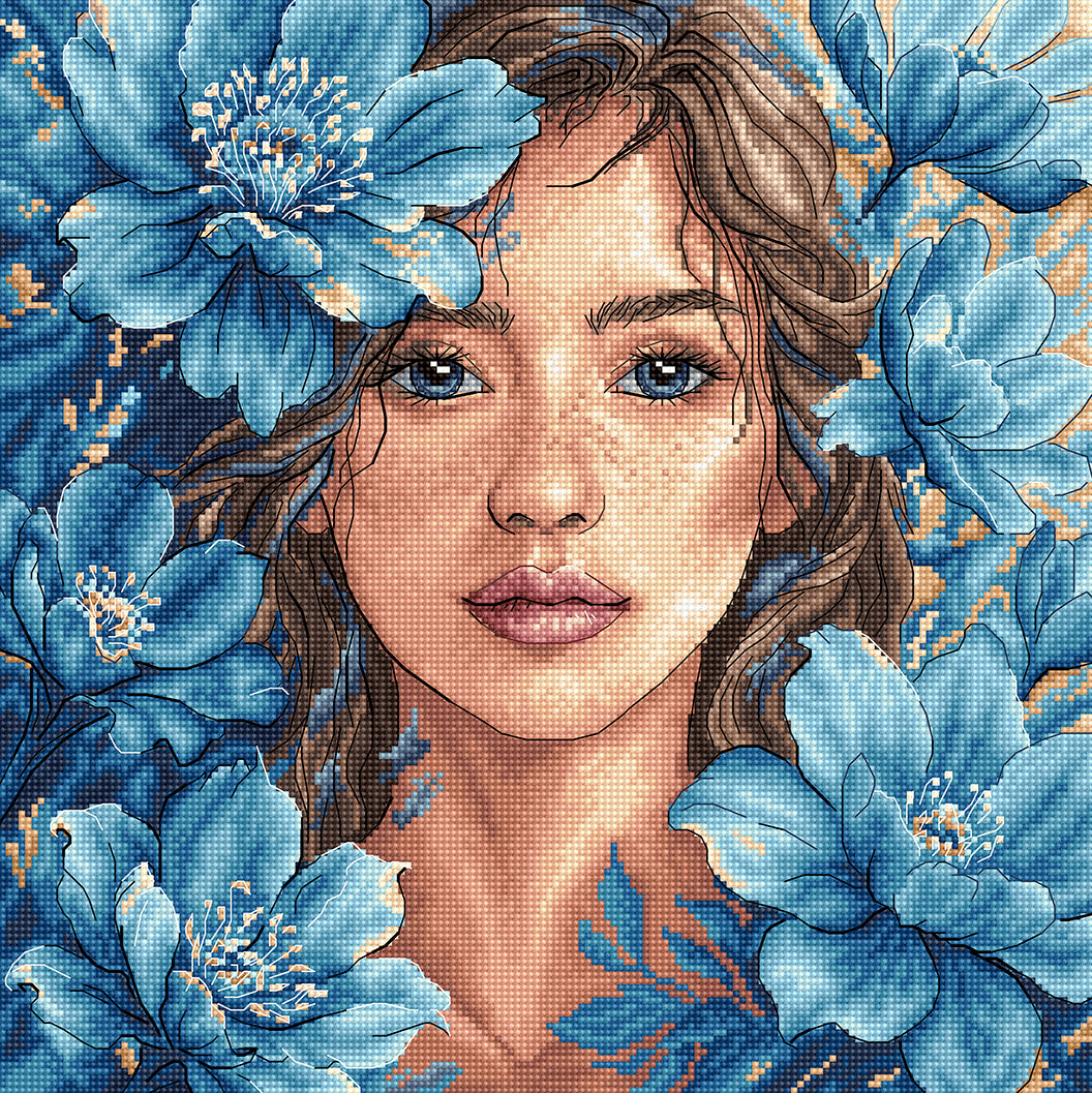 Digital Cross Stitch Pattern for AVA P125 Kit