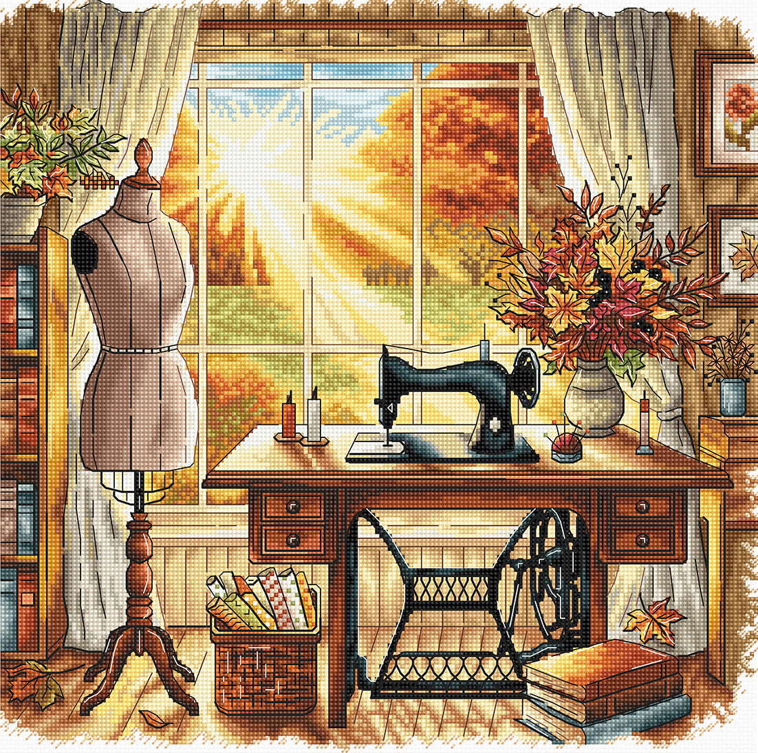 Digital Cross Stitch Pattern for AVA P188 Kit
