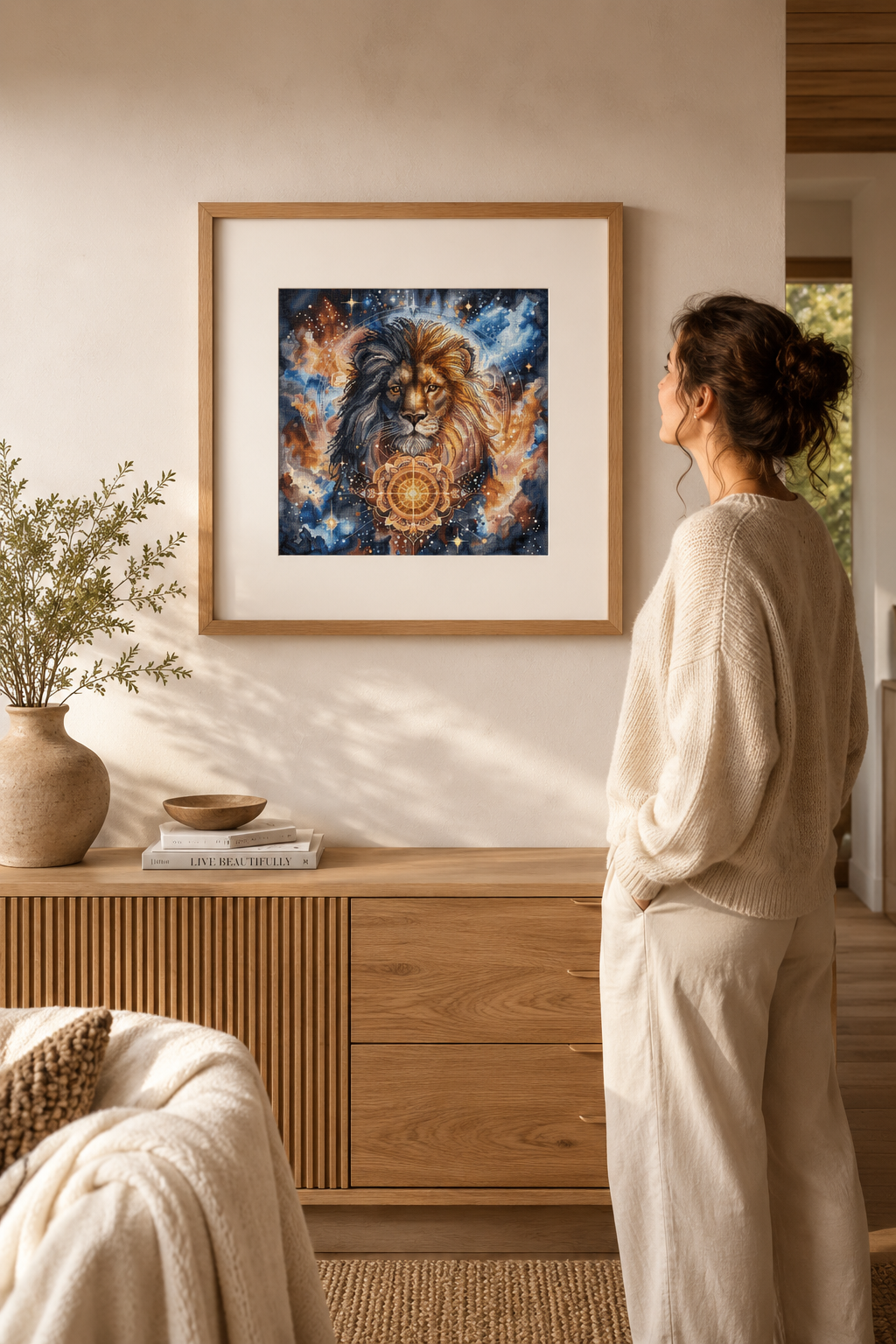 Celestial Lion - Cross Stitch Kit AVA P194