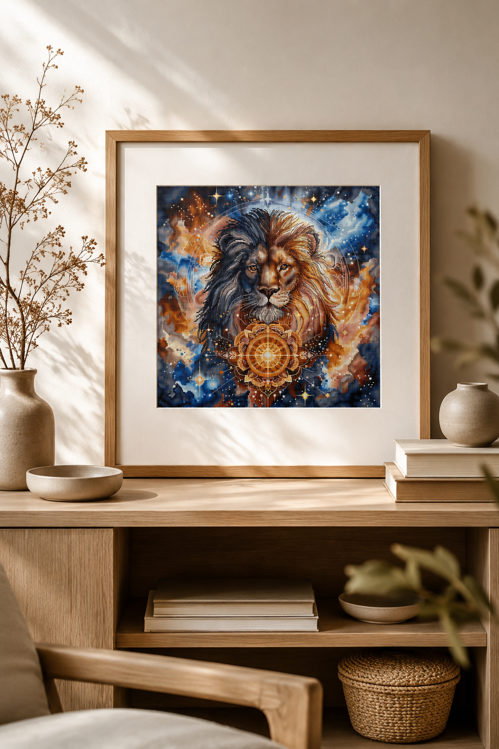 Celestial Lion - Cross Stitch Kit AVA P194