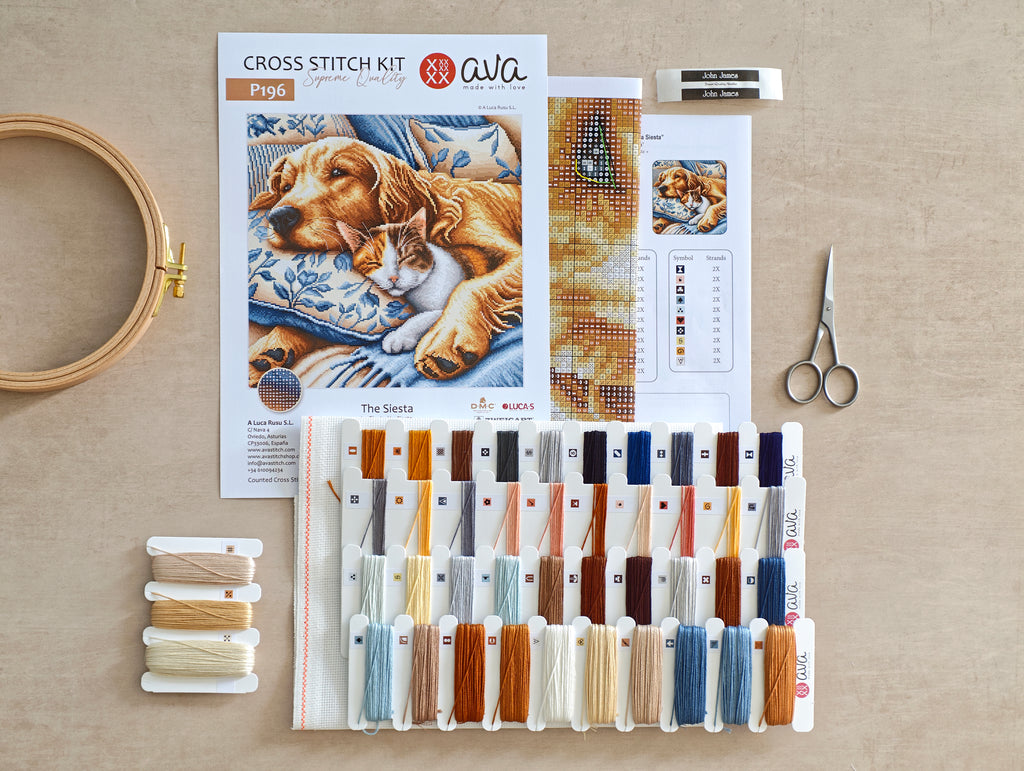 The Nap - Cross Stitch Kit AVA P196