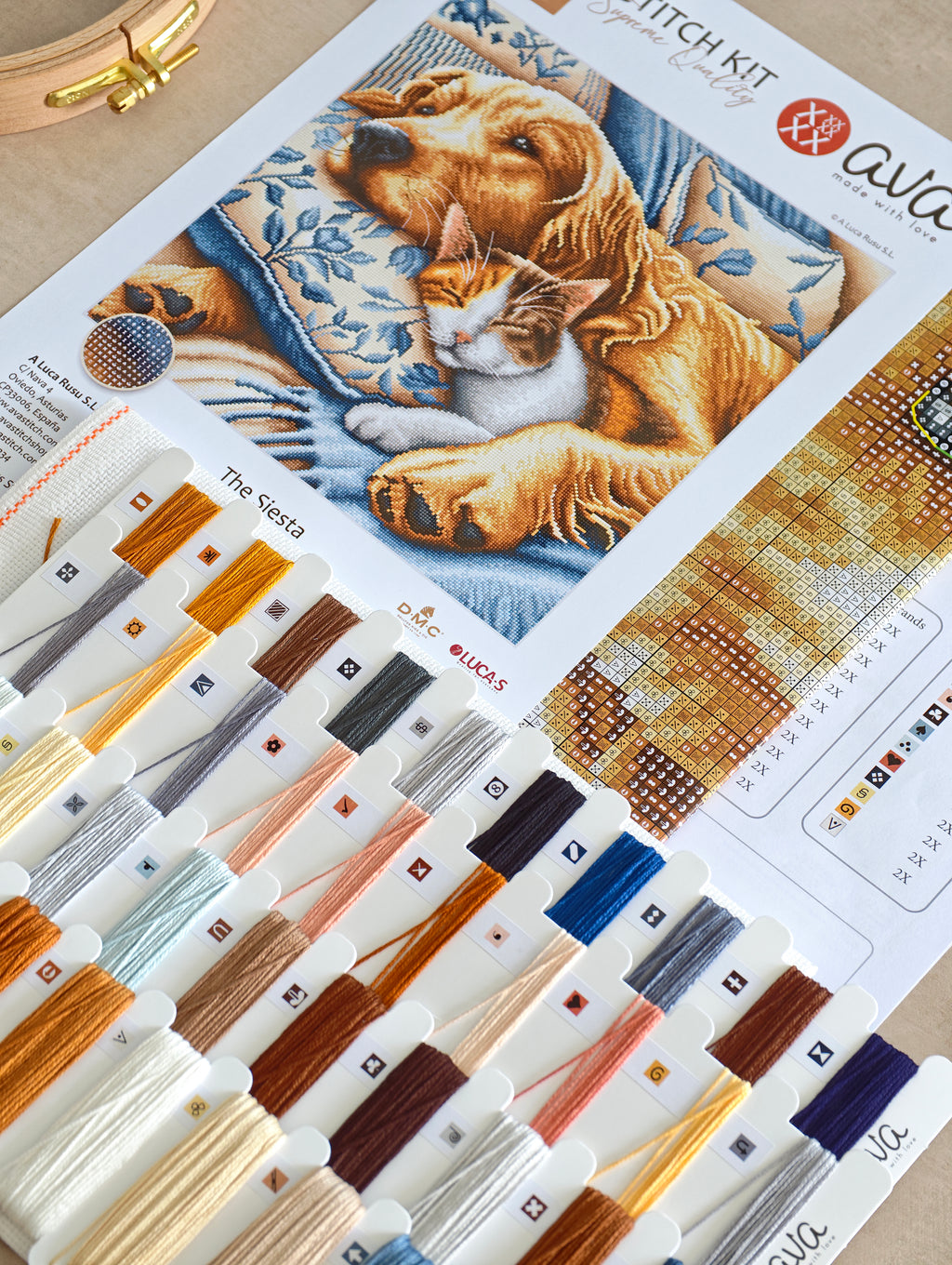 The Nap - Cross Stitch Kit AVA P196