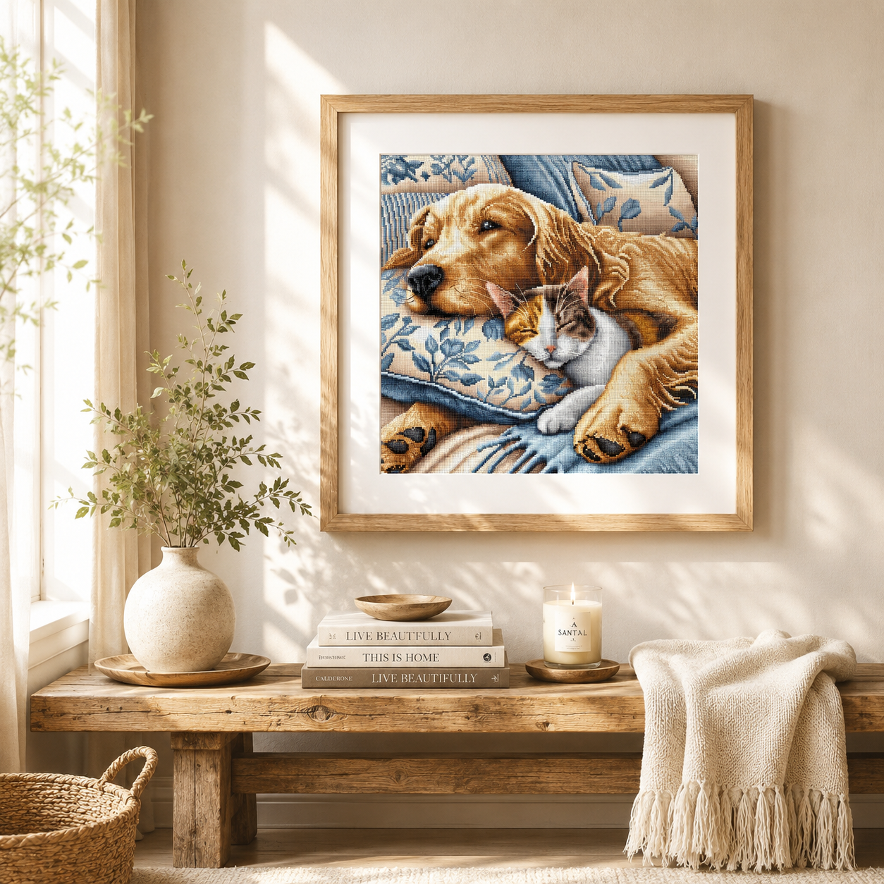 The Nap - Cross Stitch Kit AVA P196