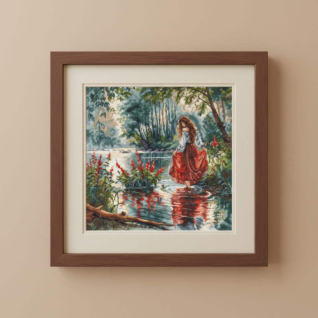 Cross Stitch Kit AVA P041 - The Secret of the Forest