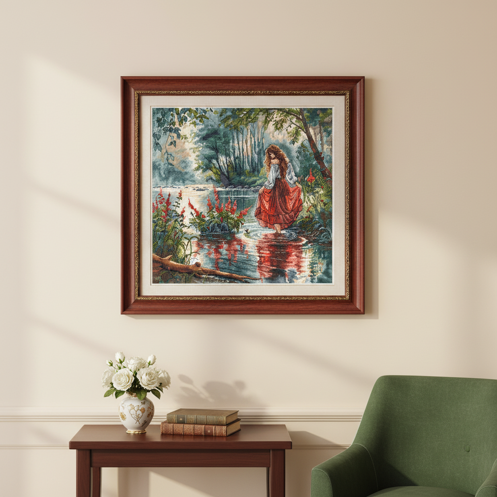 Cross Stitch Kit AVA P041 - The Secret of the Forest