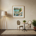 A Coffee in Town - Cross Stitch Kit AVA P026