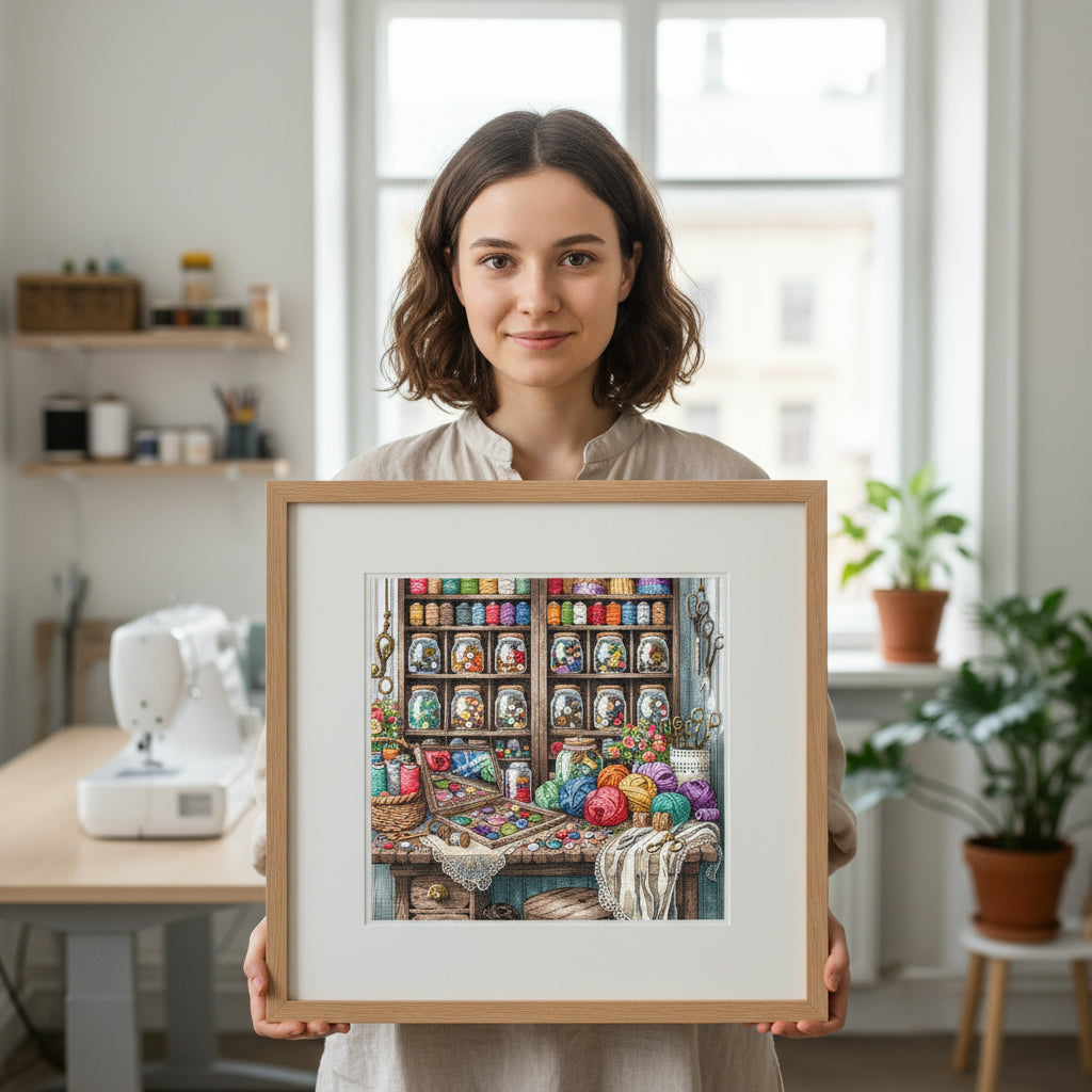 Sewing Room - Cross Stitch Kit AVA P022