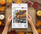 Coffee in Autumn - Cross Stitch Kit AVA P051