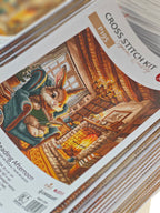 Afternoon of Reading - Cross Stitch Kit AVA P195