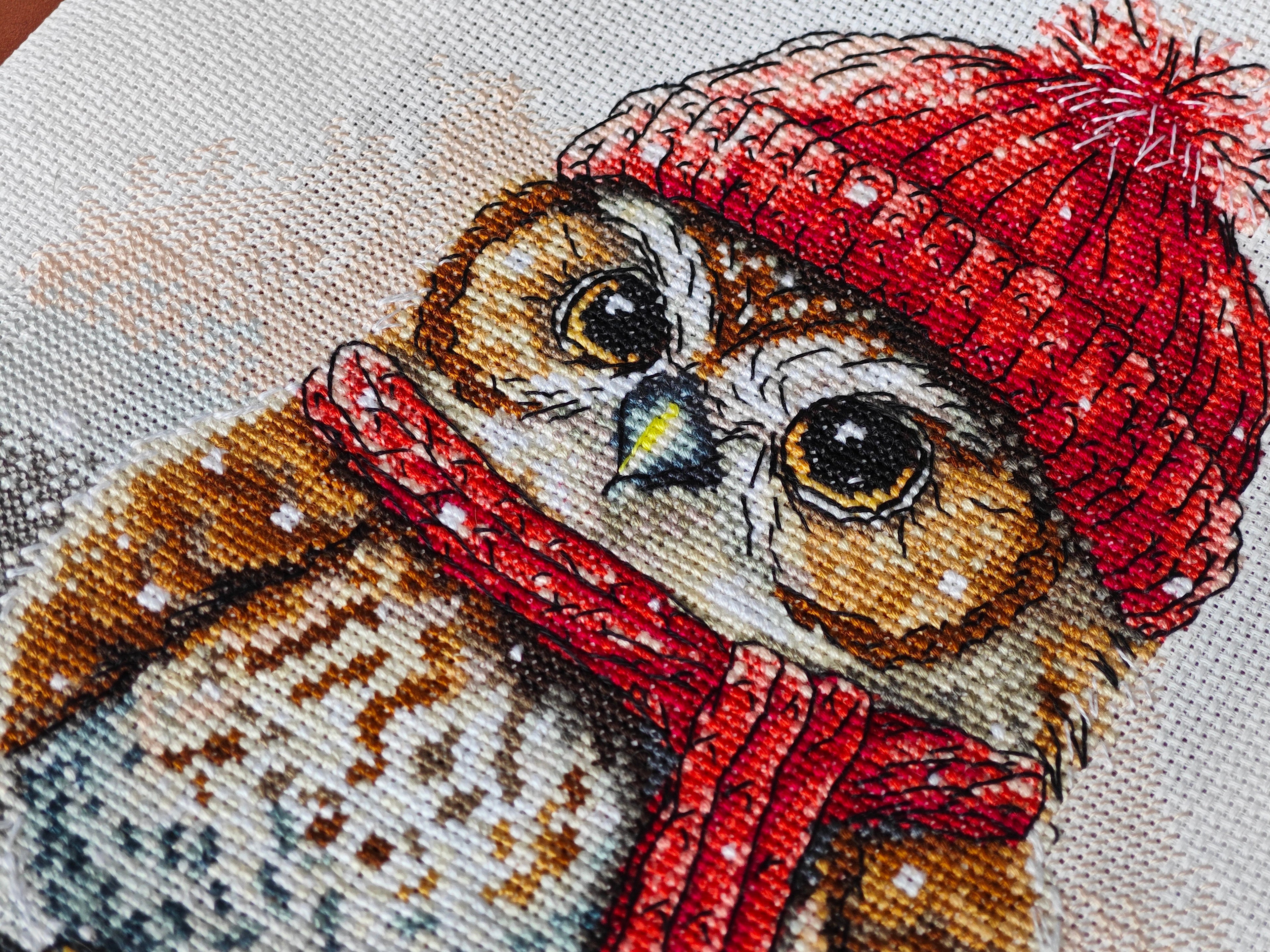 Owl - Cross Stitch Kit AVA P009