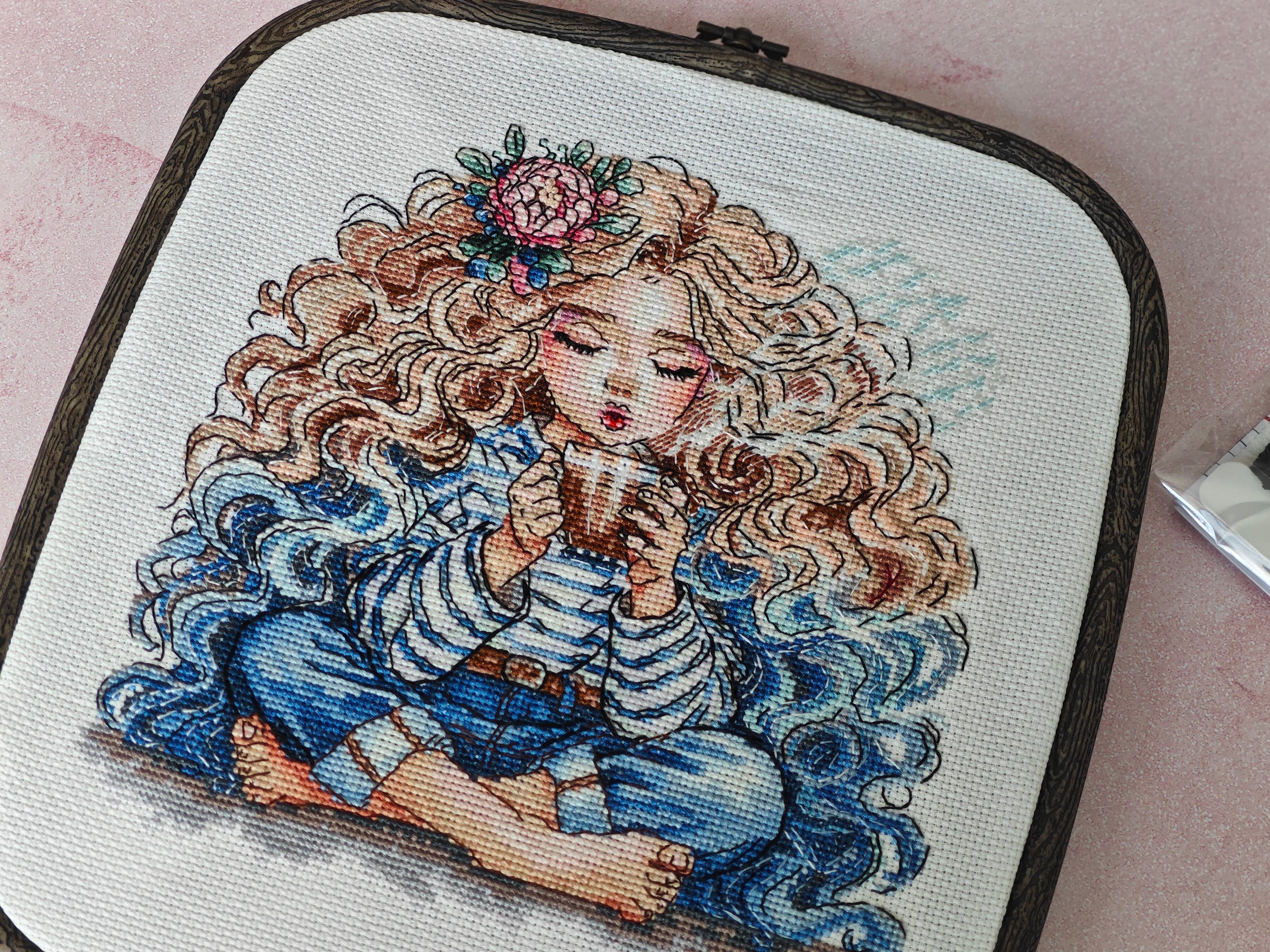 Delights of a Quiet Afternoon - Cross Stitch Kit AVA P025