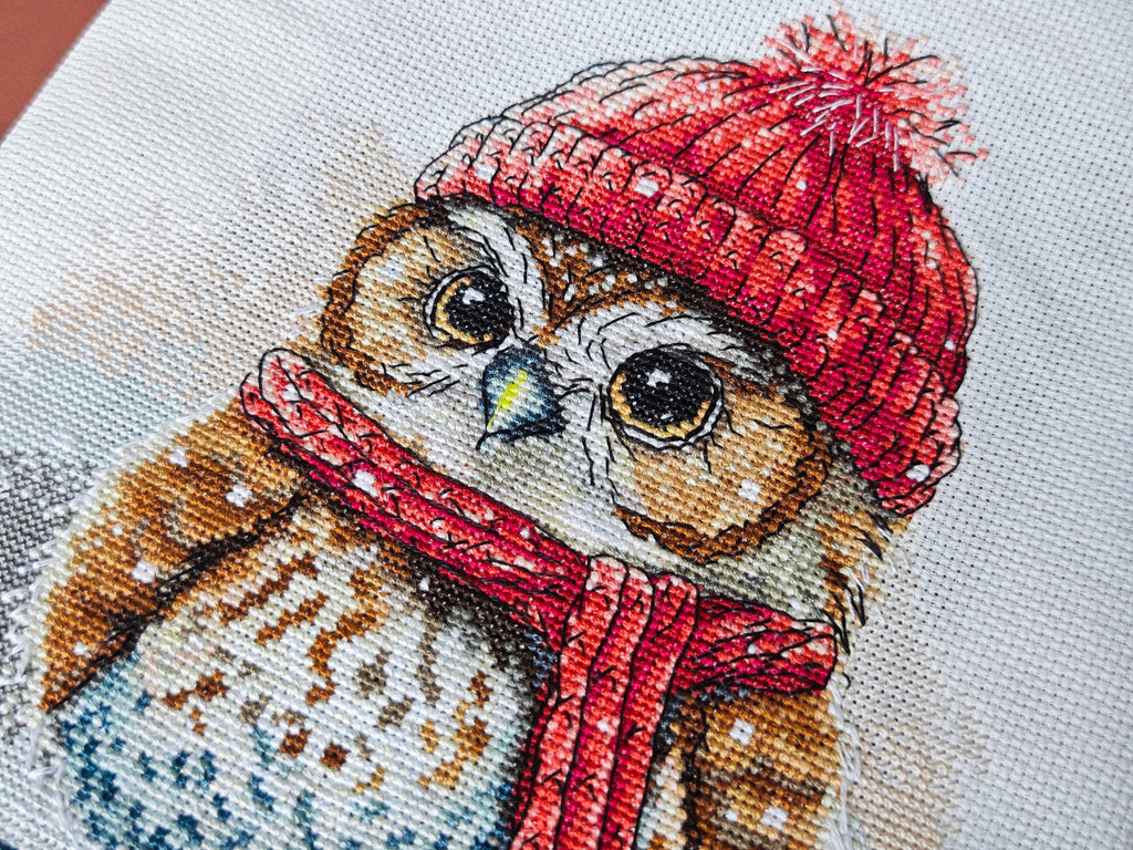 Owl - Cross Stitch Kit AVA P009