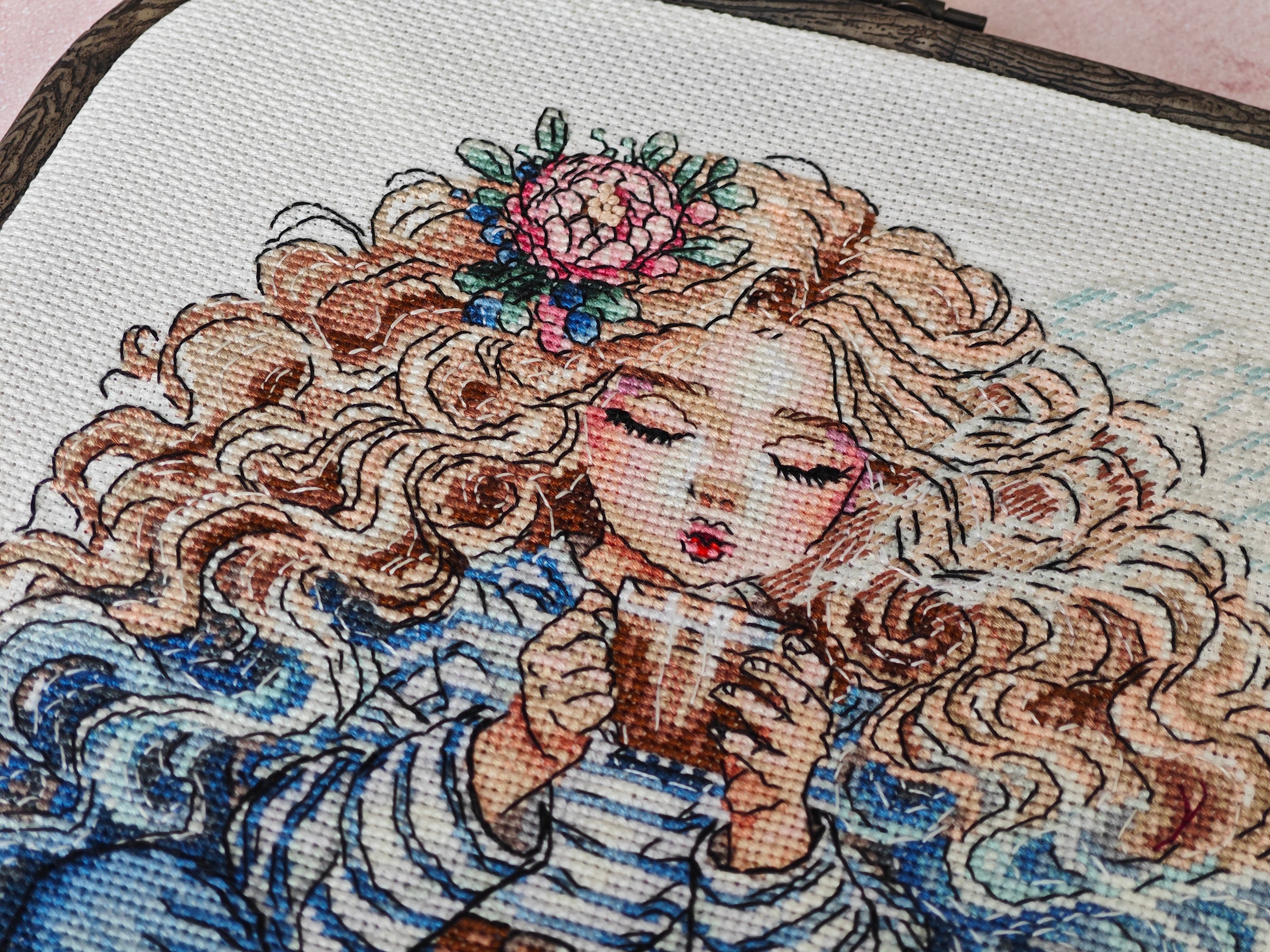 Delights of a Quiet Afternoon - Cross Stitch Kit AVA P025