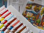 The Blue Vespa - Cross Stitch Kit AVA P168