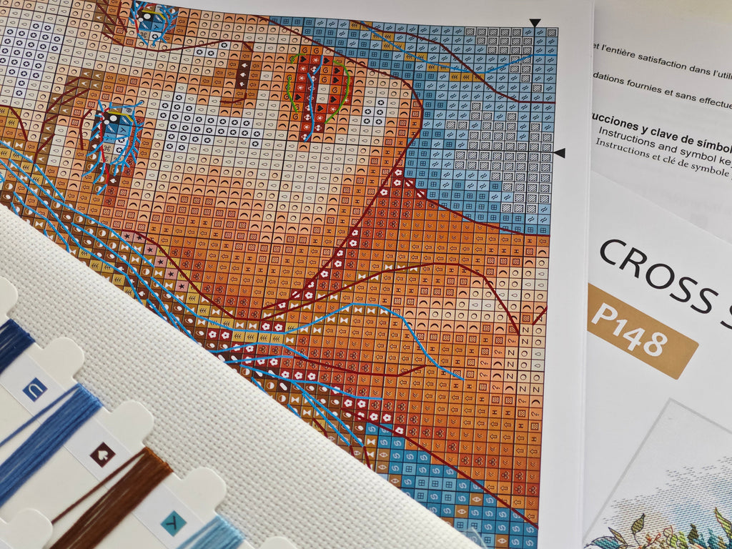 The Lady of the Garden - Cross Stitch Kit AVA P148