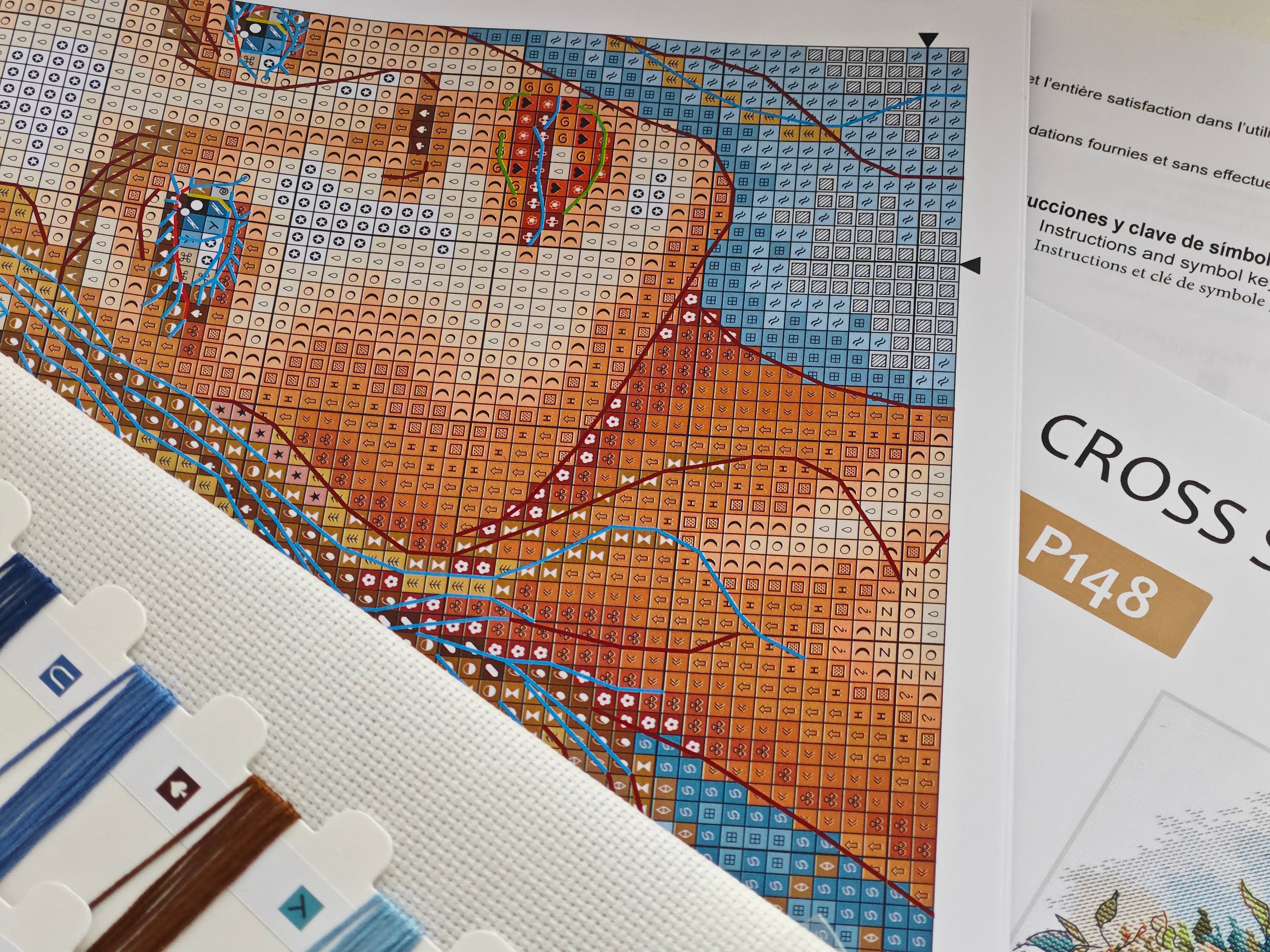 The Lady of the Garden - Cross Stitch Kit AVA P148