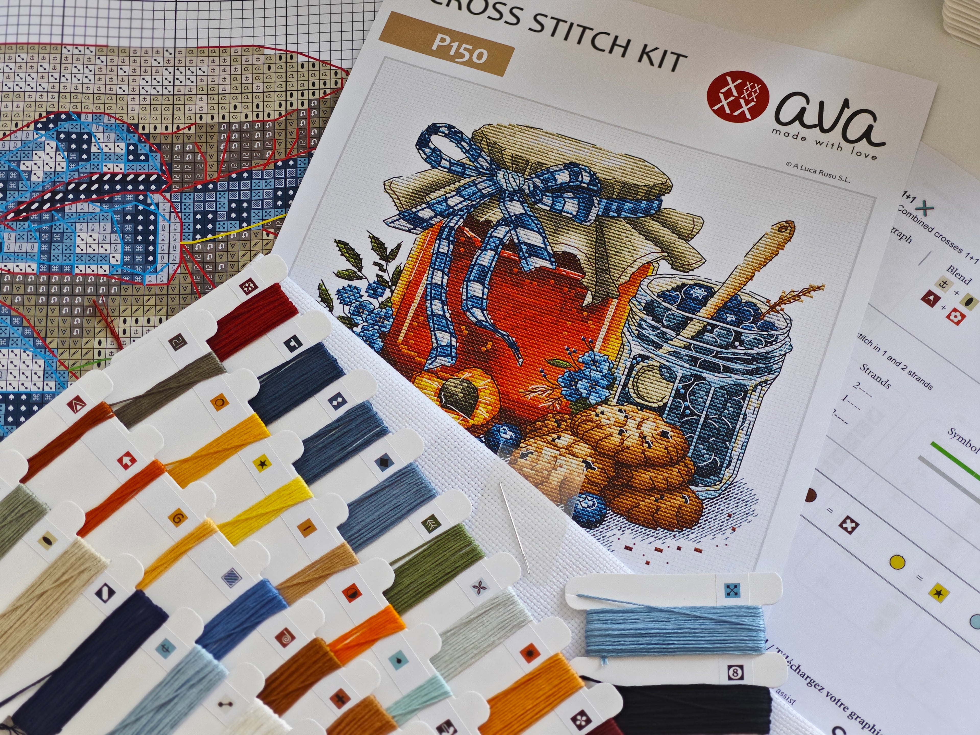 Homemade Delights - Cross Stitch Kit AVA P150