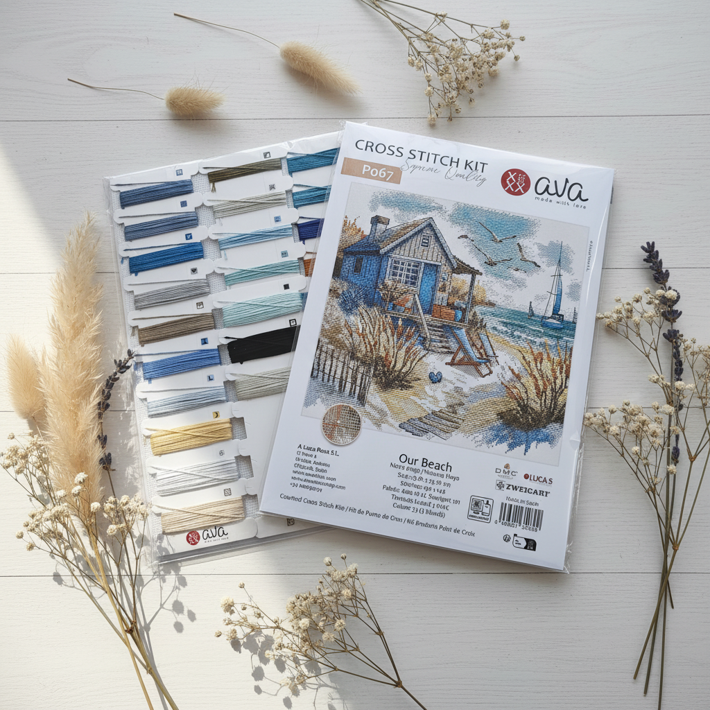 Our Beach - Cross Stitch Kit AVA P067