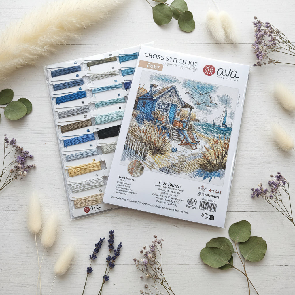 Our Beach - Cross Stitch Kit AVA P067