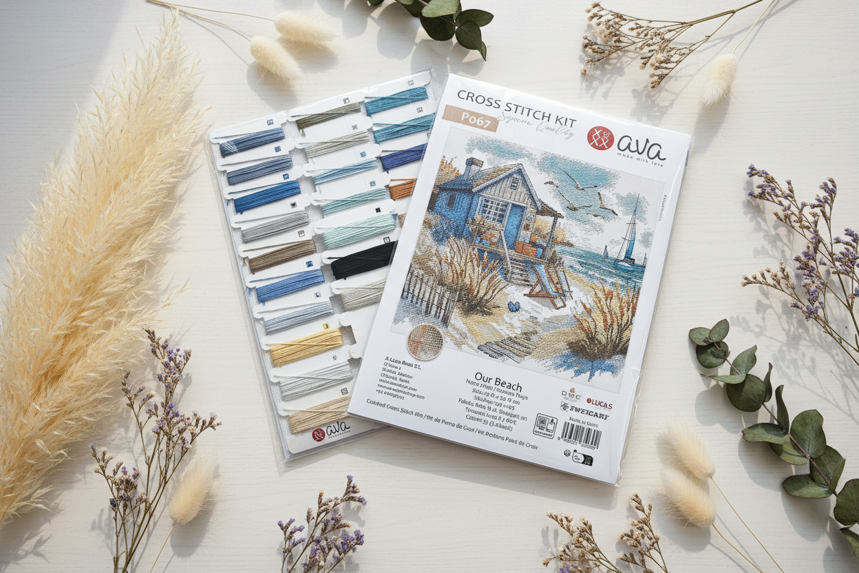 Our Beach - Cross Stitch Kit AVA P067