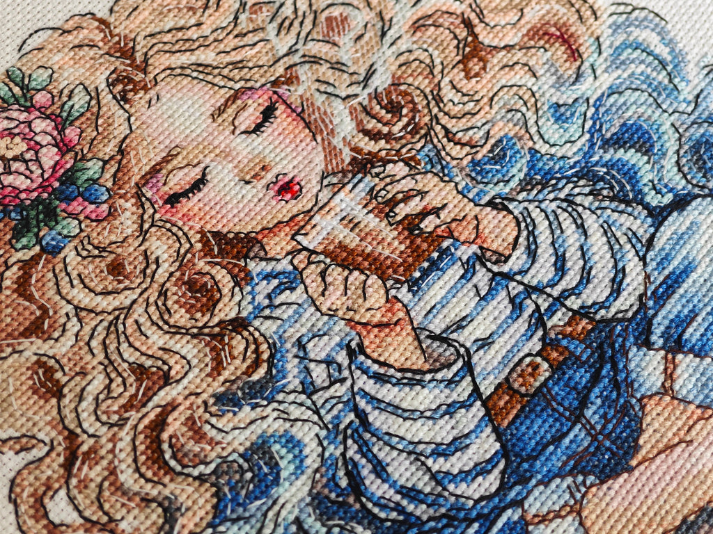 Delights of a Quiet Afternoon - Cross Stitch Kit AVA P025