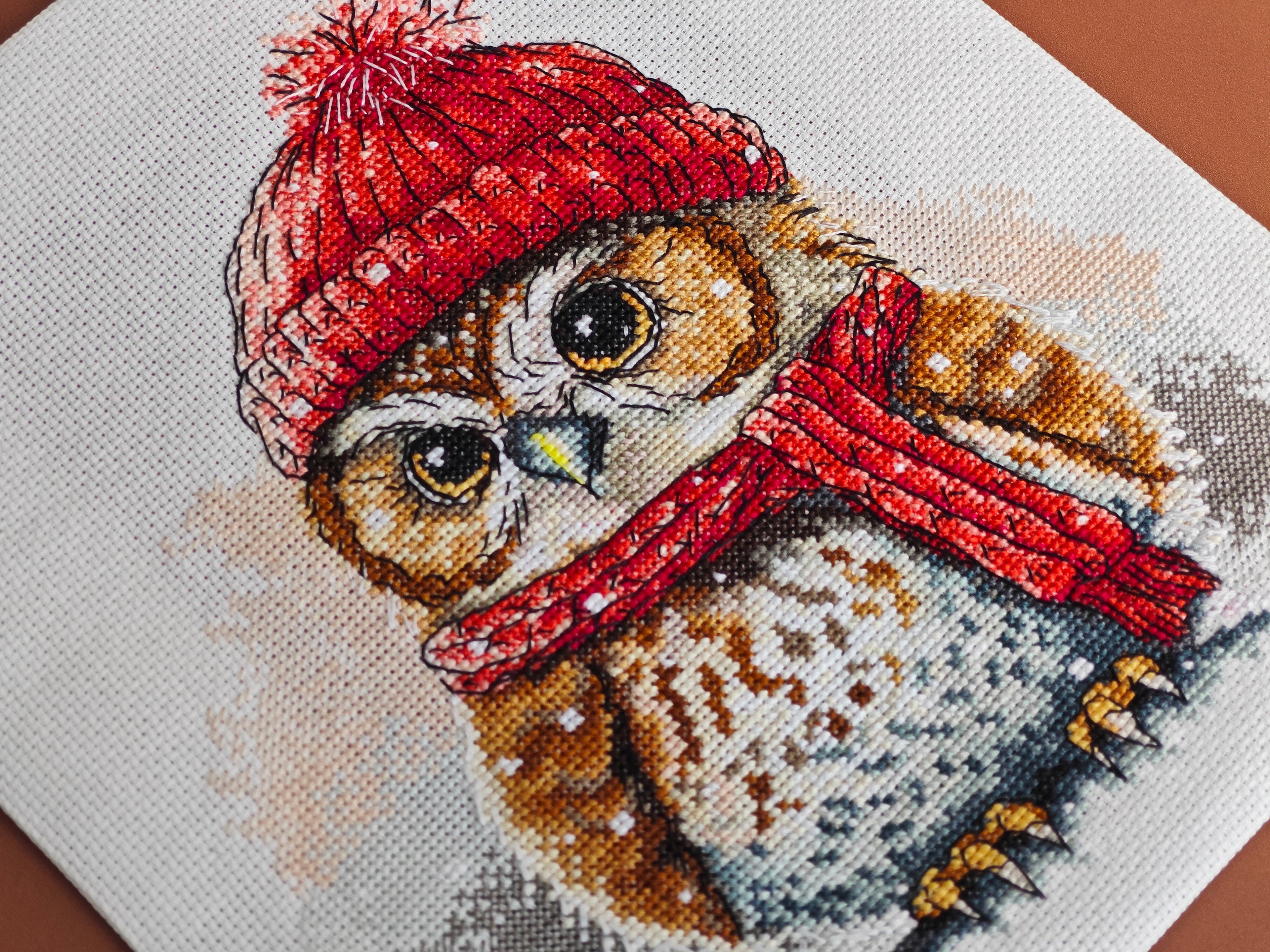 Owl - Cross Stitch Kit AVA P009